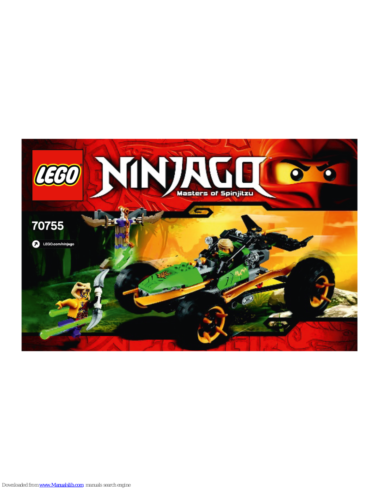 LEGO Ninjago 70755 Building Instructions