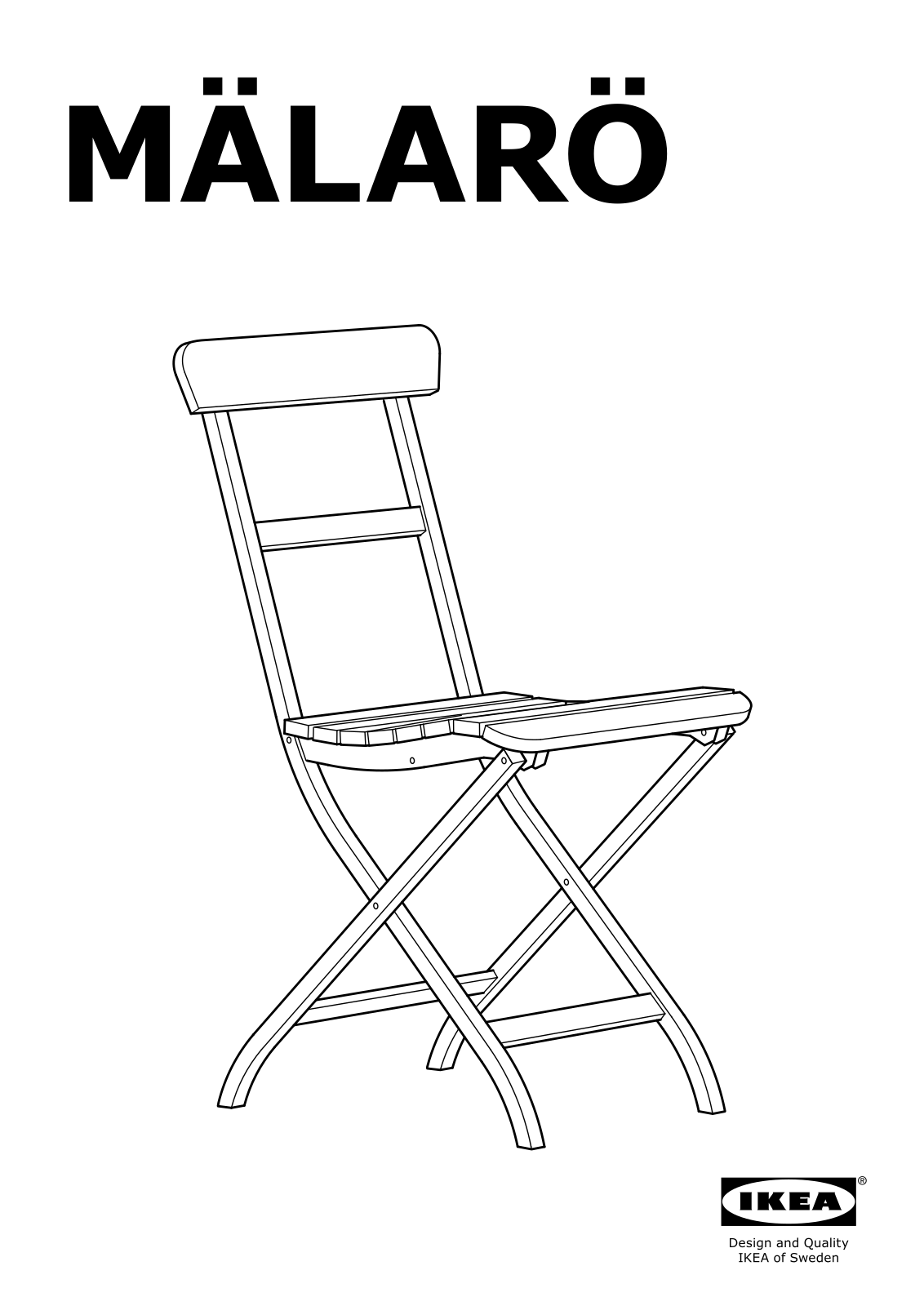 IKEA MALARO User Manual