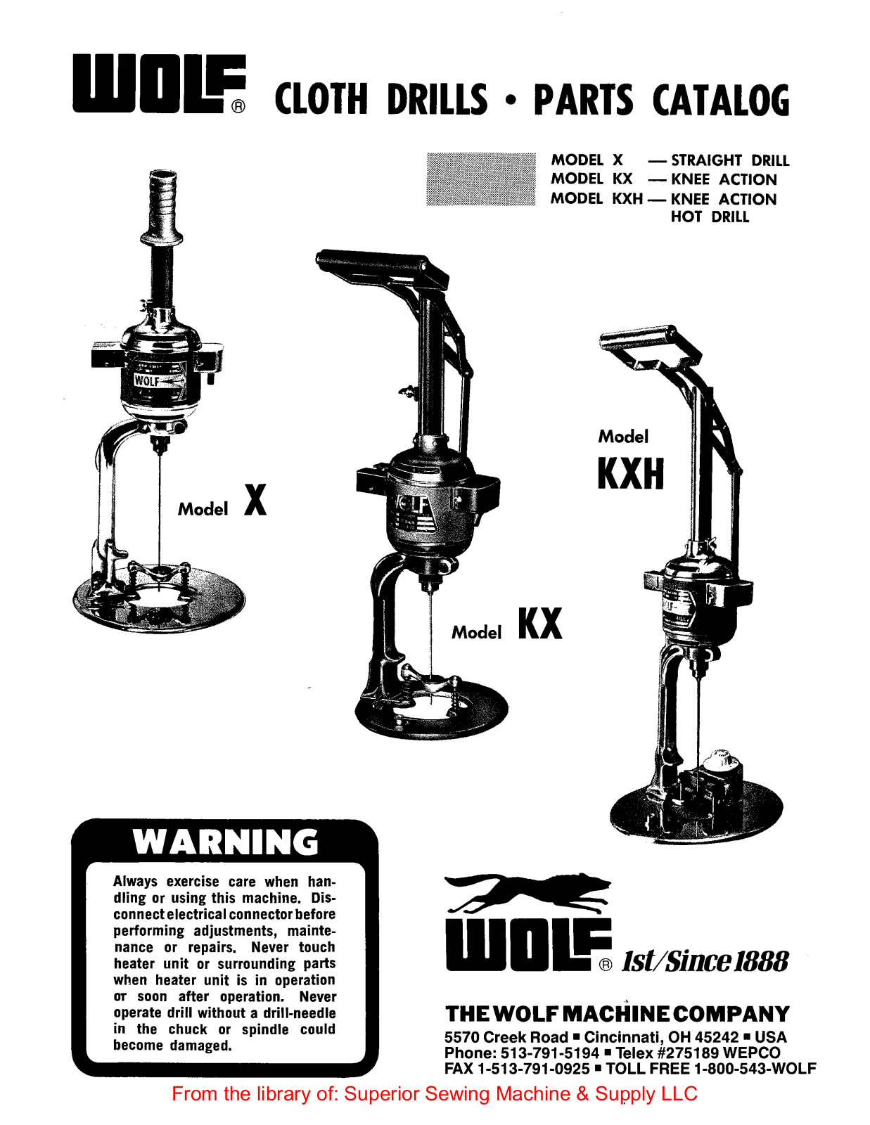 Wolf X, KX, KXH User Manual - ManualMachine.com