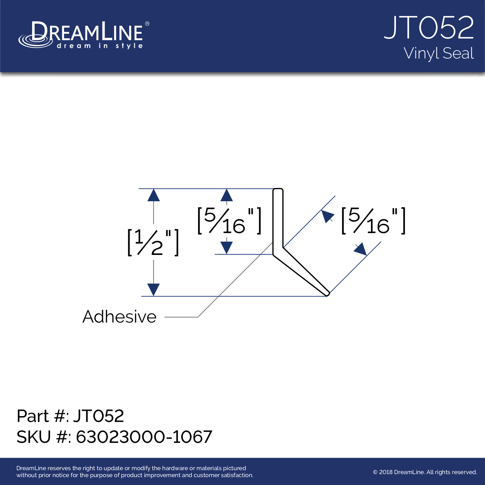 DreamLine DLN5599 Dimensions - ManualMachine.com
