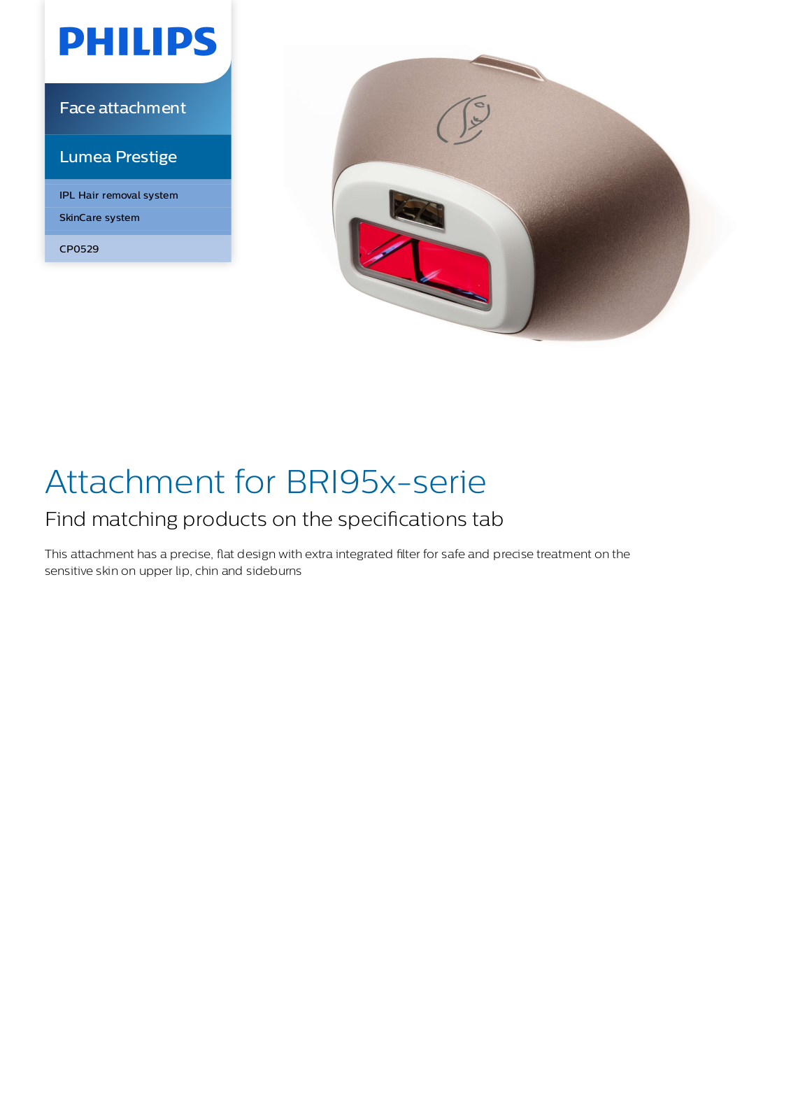 Philips CP0529/01 leaflet - ManualMachine.com