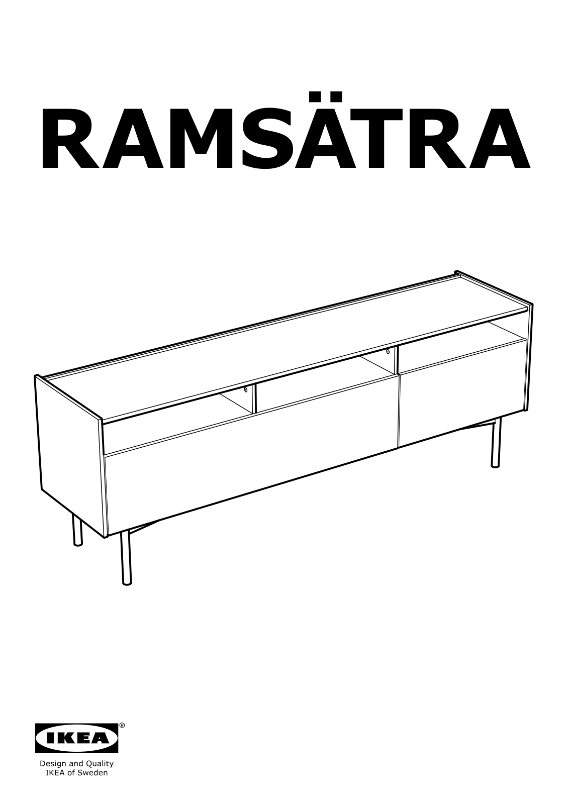 IKEA RAMSATRA User Manual