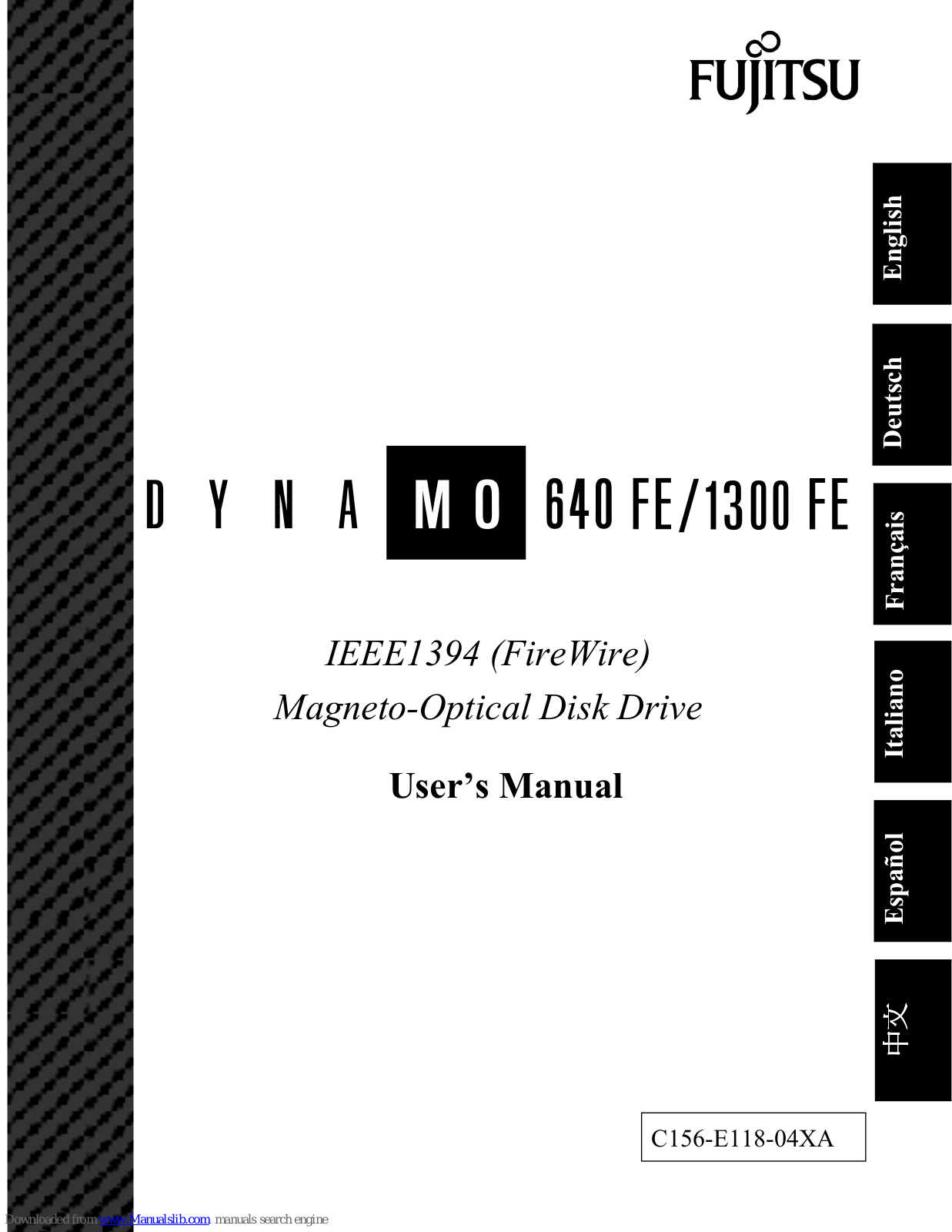 Fujitsu DynaMO 640FE, DynaMO 1300FE User Manual