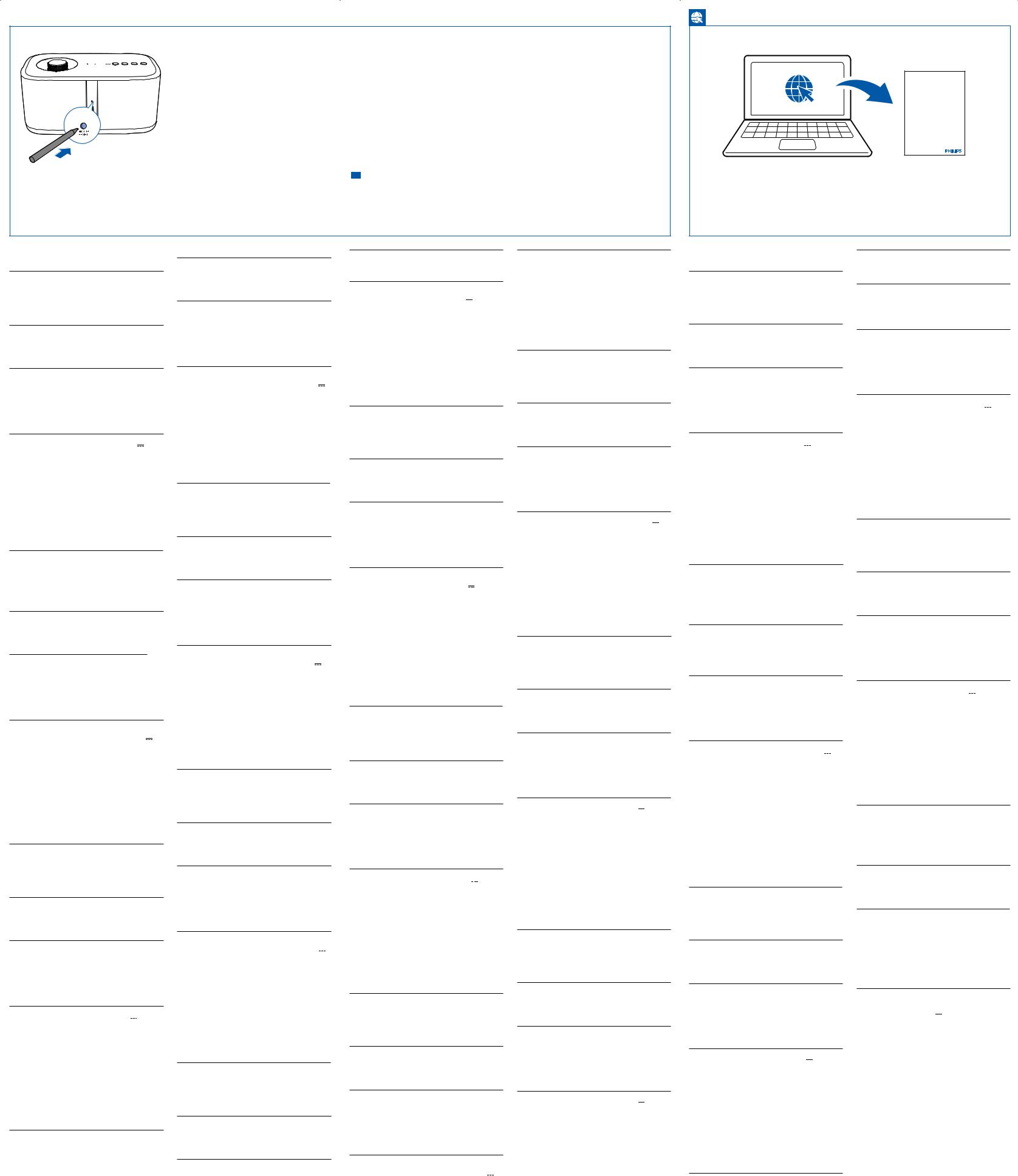 Philips BM7 Getting Started Guide