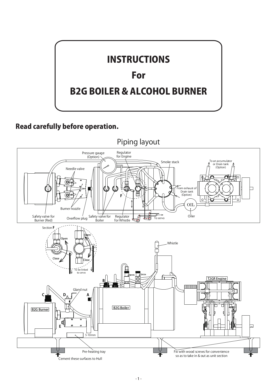 Saito B2G User Manual