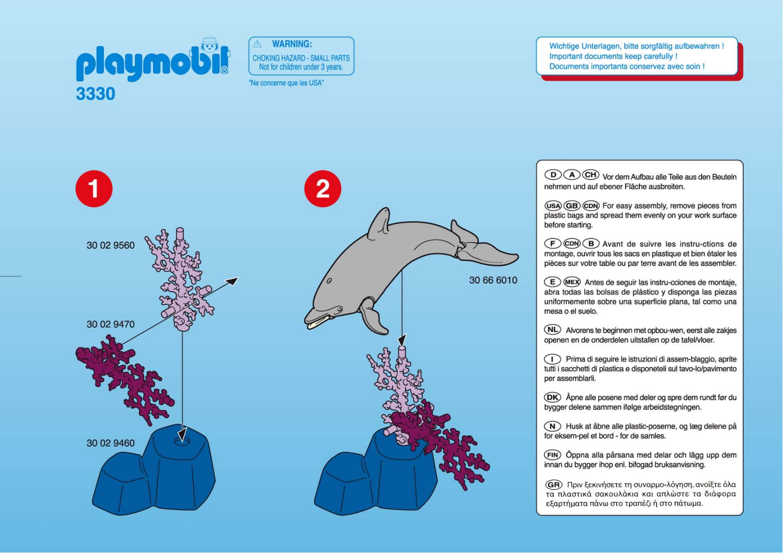 Playmobil 3330 Instructions