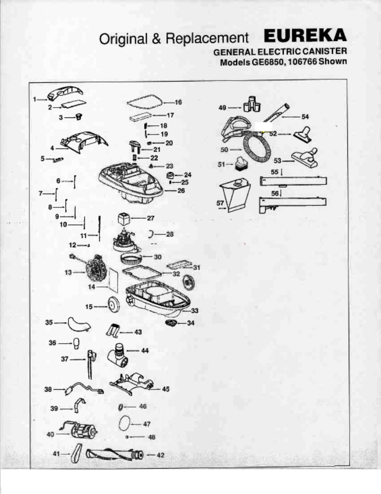 Ge 106766 Owner's Manual