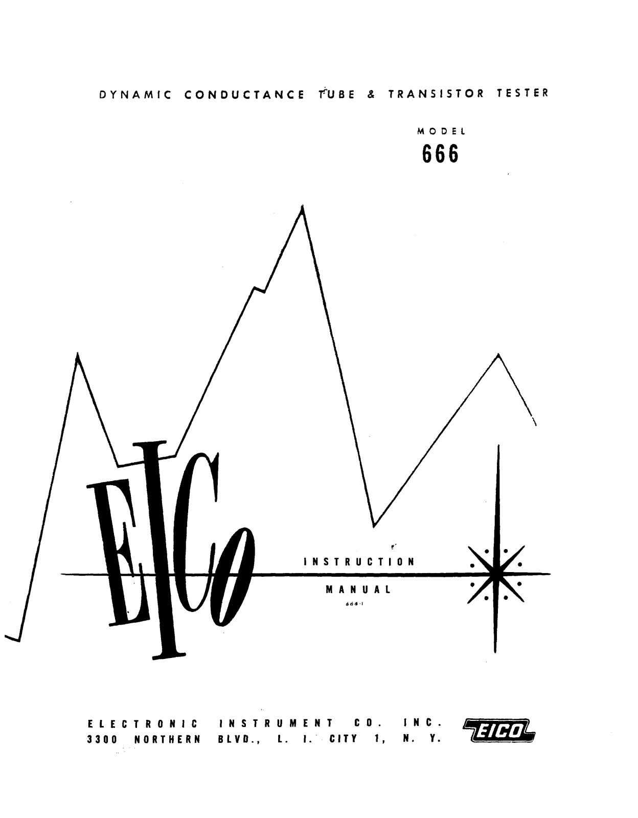 EICO 666 Service manual