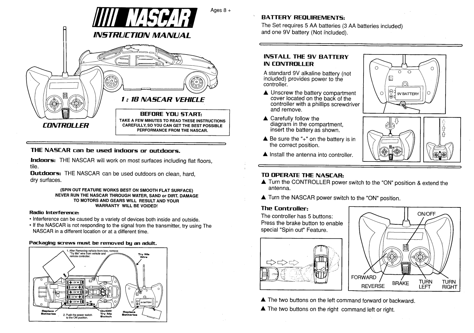 Jakks Pacific RC24062T27 User Manual