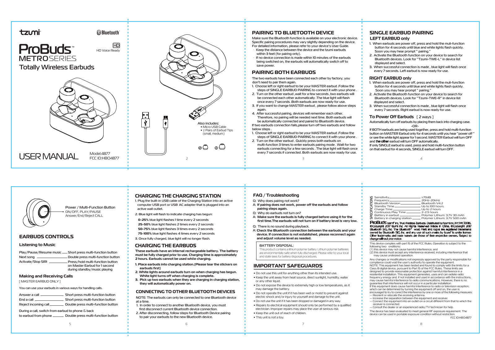 FENDA TECHNOLOGY 4877 Users manual