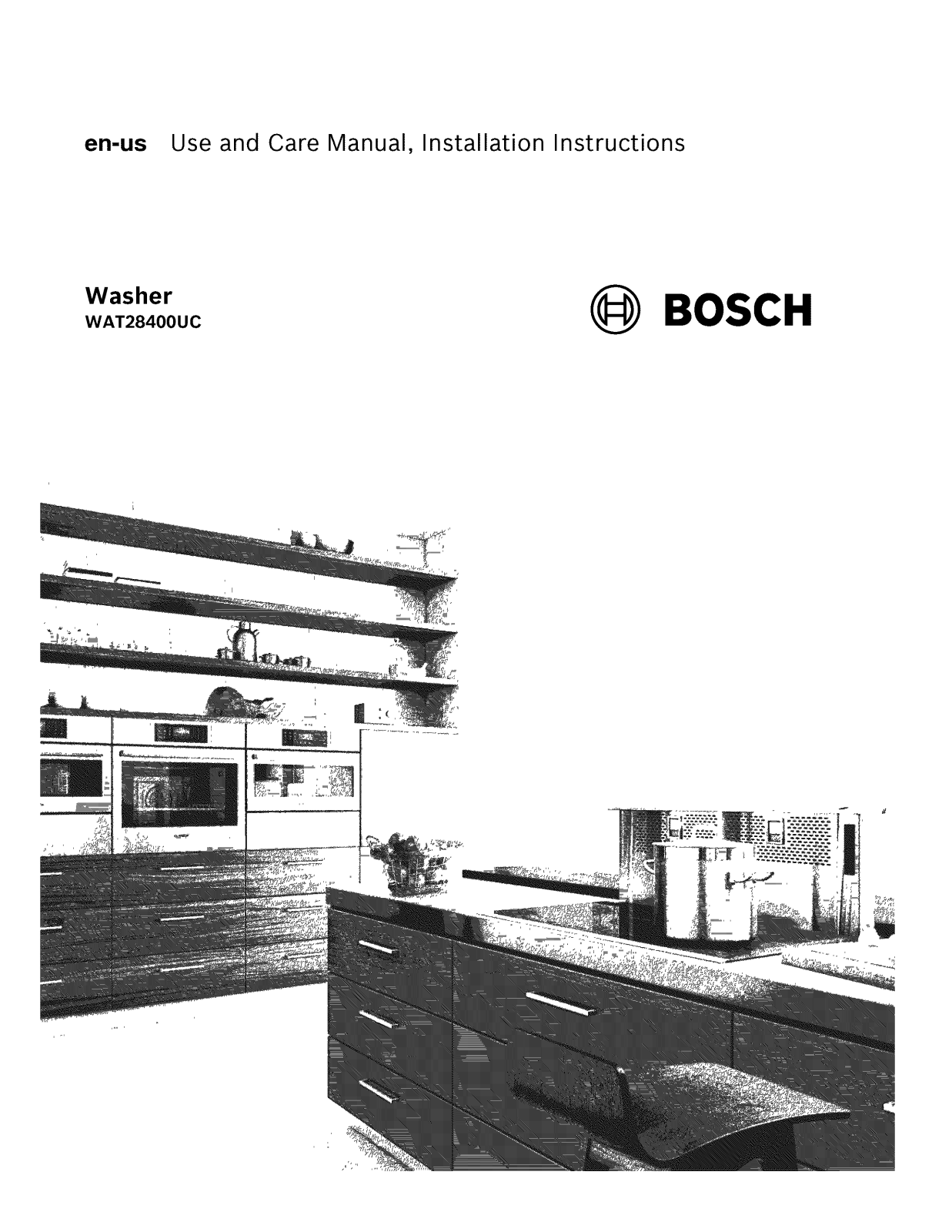 Bosch WAT28400UC/12, WAT28400UC/09, WAT28400UC/06, WAT28400UC/01 Owner’s Manual