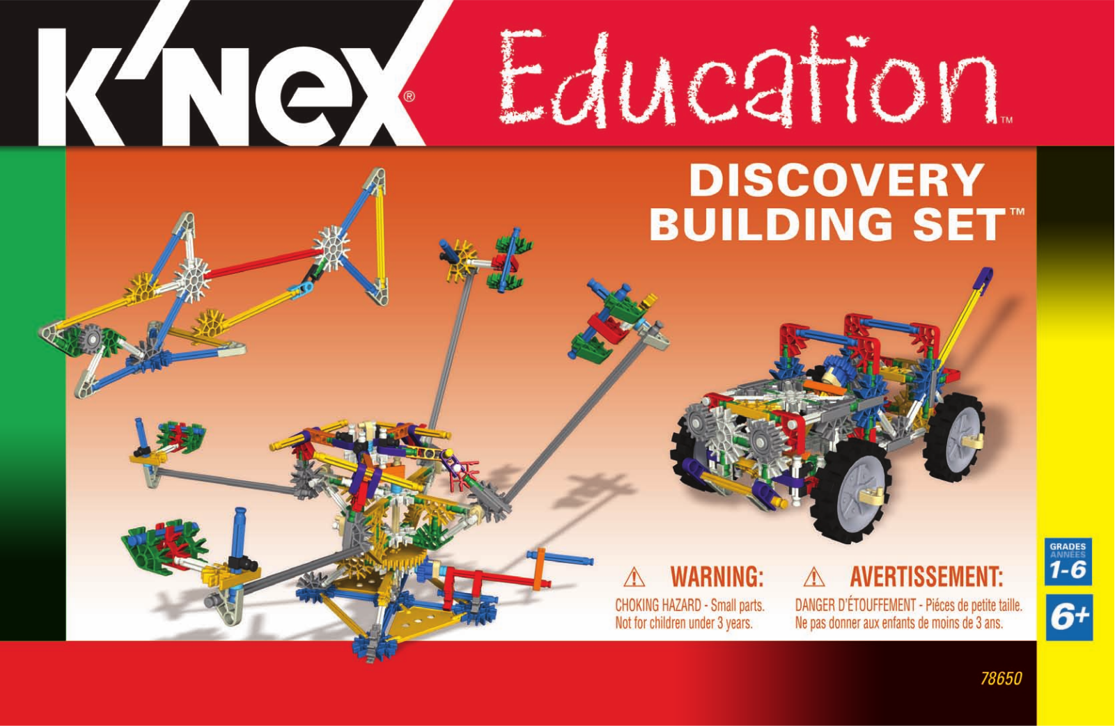 K'Nex Education DISCOVERY BUILDING SET User Manual