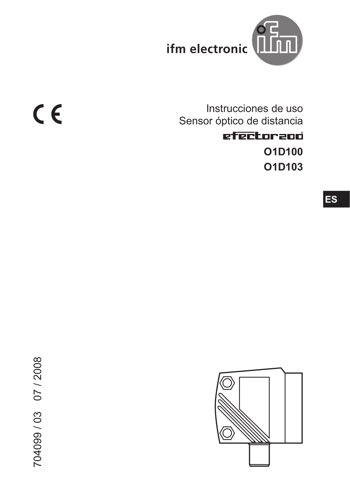 IFM 01DD100, 01DD103 Instruction Manual