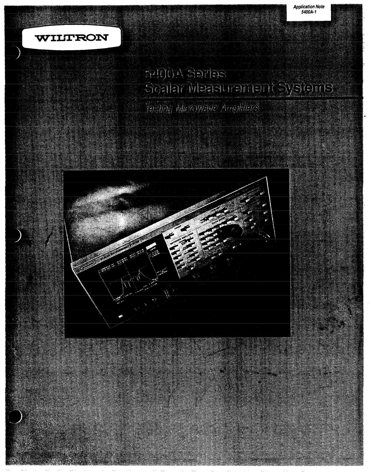 Wiltron 5400A Book - ManualMachine.com