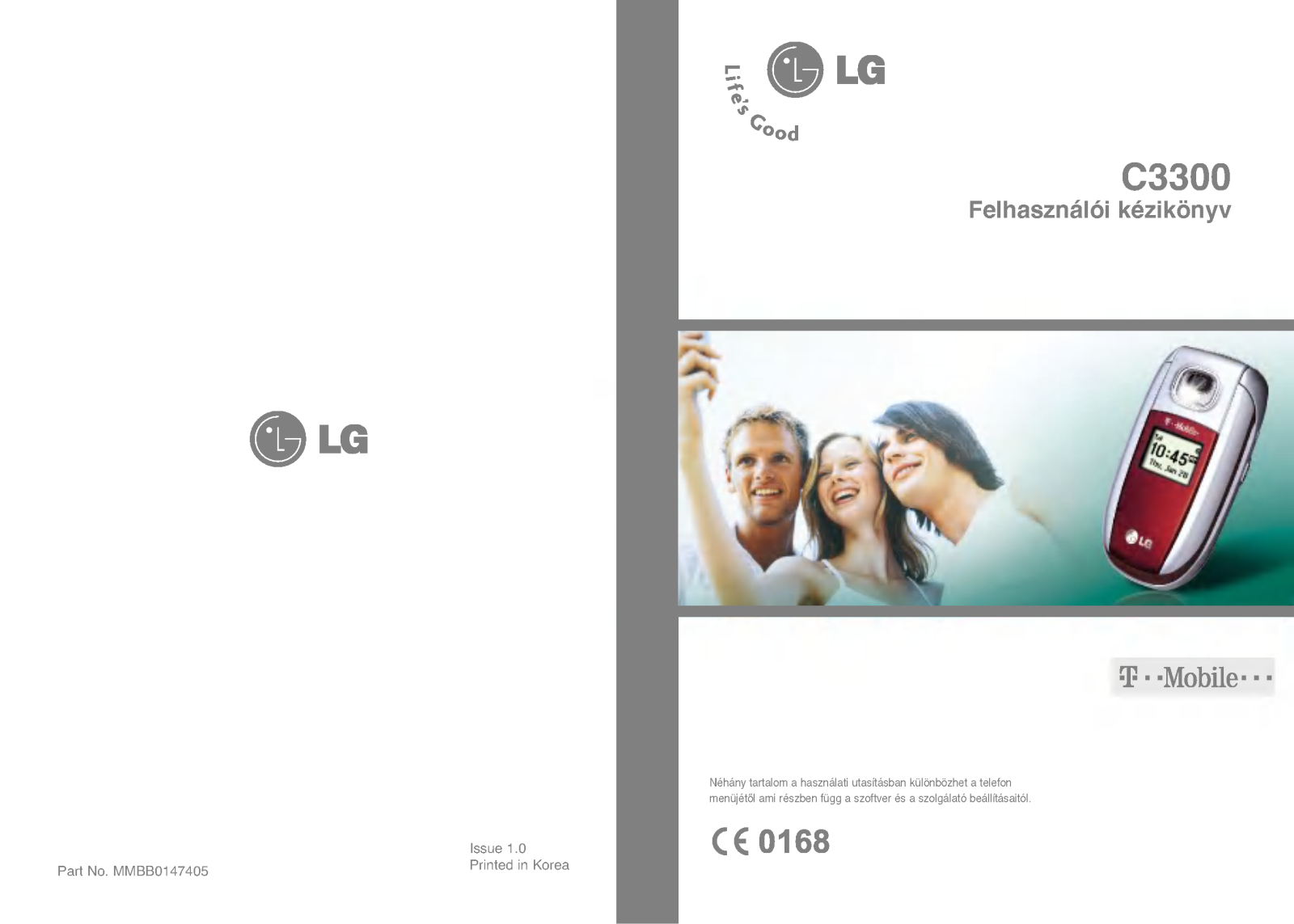 LG C3300 Owner's Manual