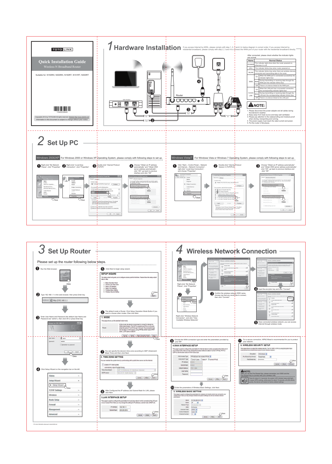 TOTOLINK N151RT User Manual