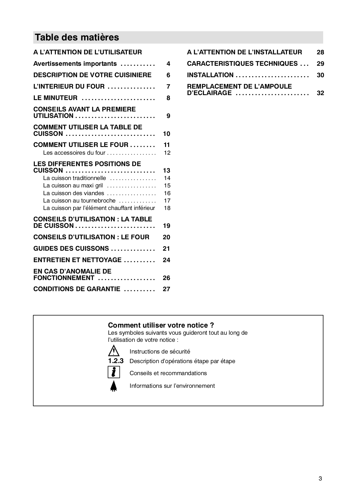 ARTHUR MARTIN E6765CC User Manual