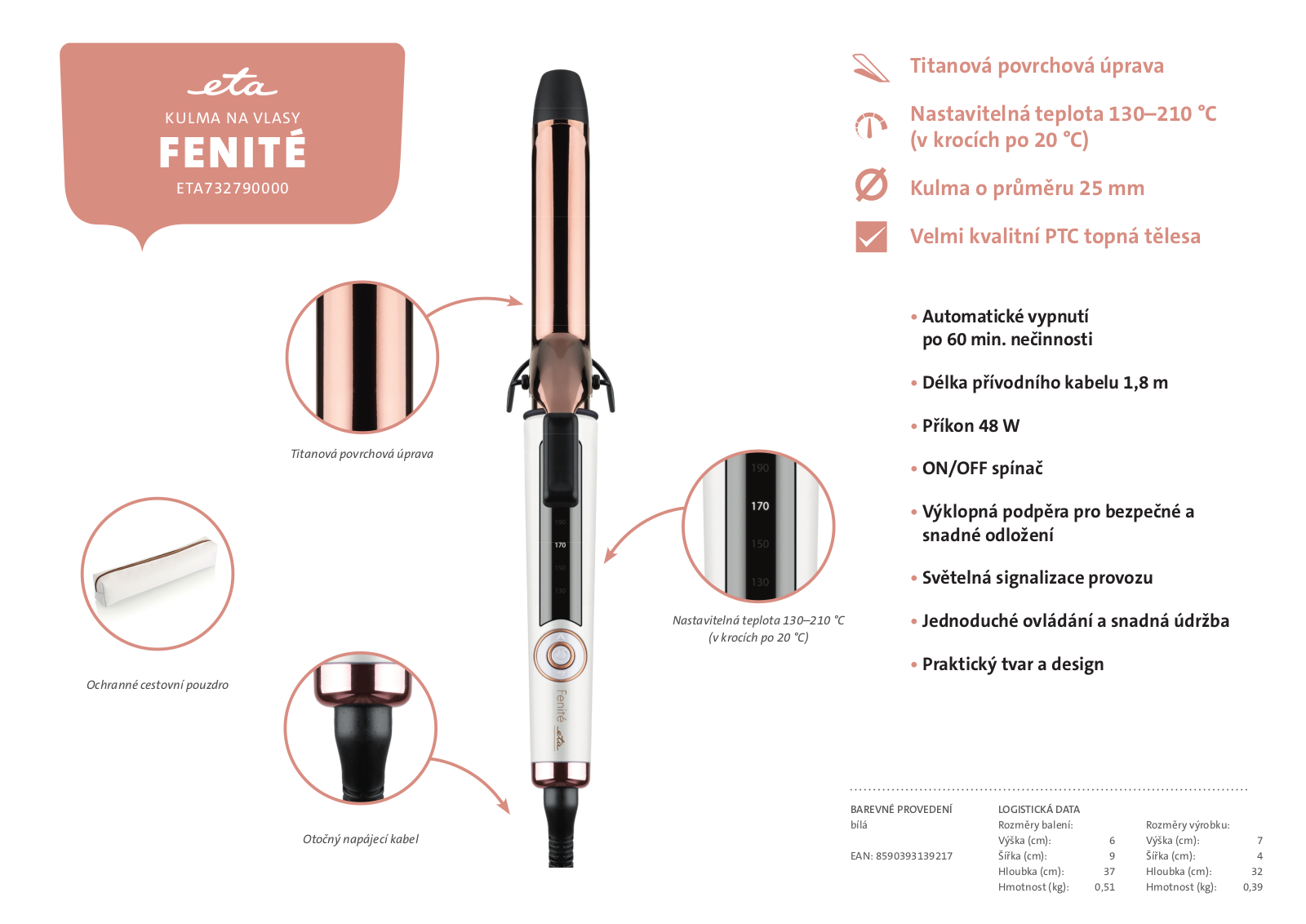 ETA Fenité 7327 90000 User Manual