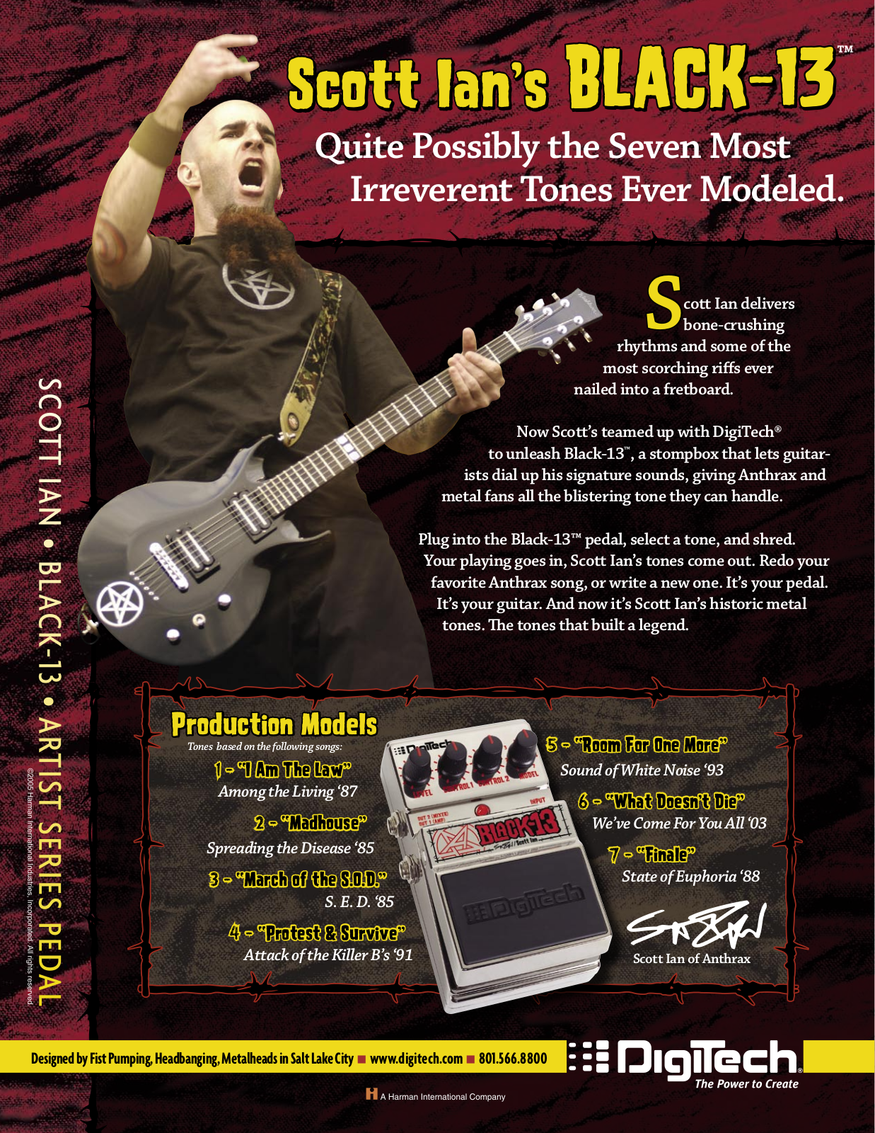 DigiTech Scott Ian Black-13 User Manual