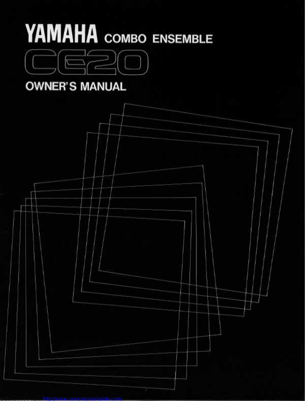 Yamaha Audio CE20 User Manual