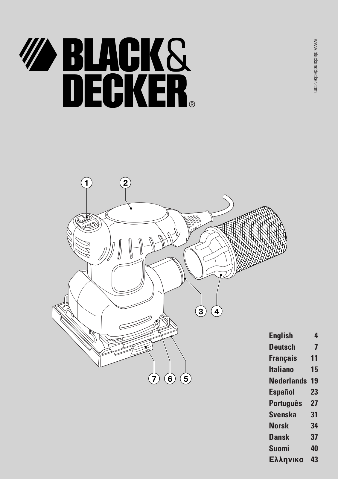 Black & Decker Ka170gt, Ka170tegb Instruction Manual