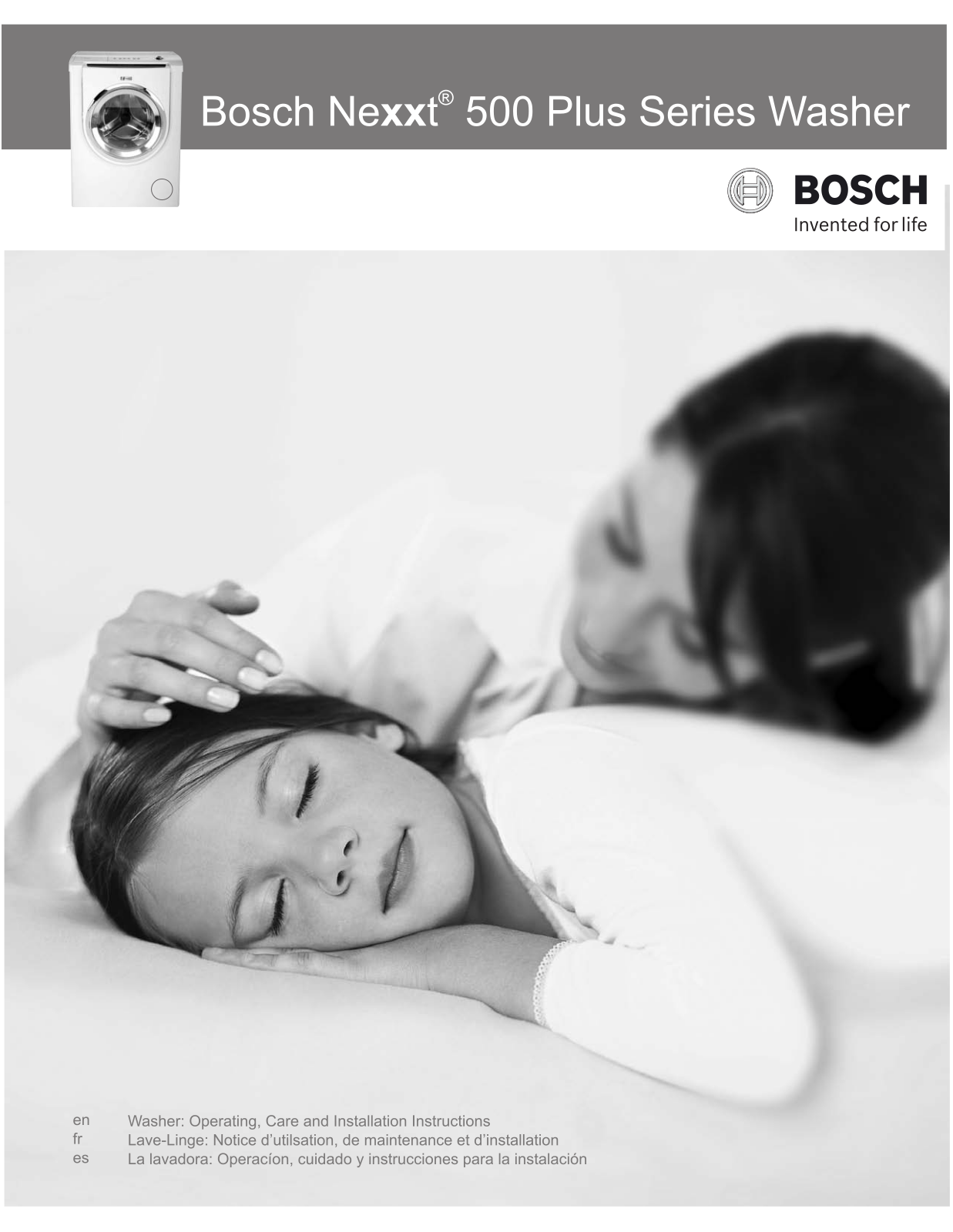 Bosch Nexxt 500 Plus User Manual