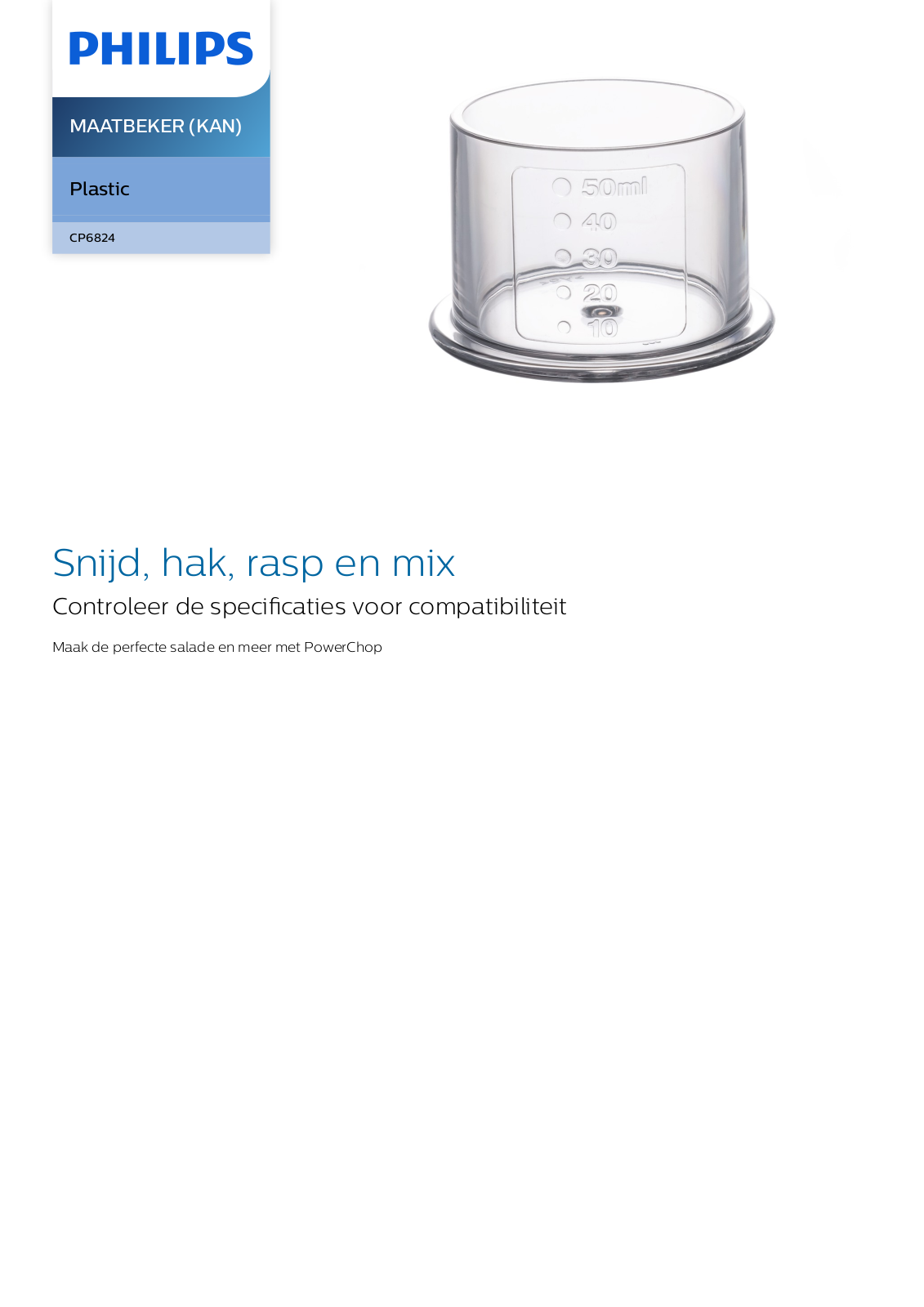 Philips CP6824/01 Leaflet - ManualMachine.com