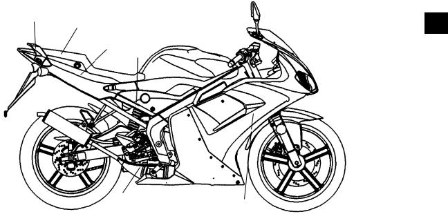 Yamaha TZR50 (2006), TZR50 (2005) User Manual