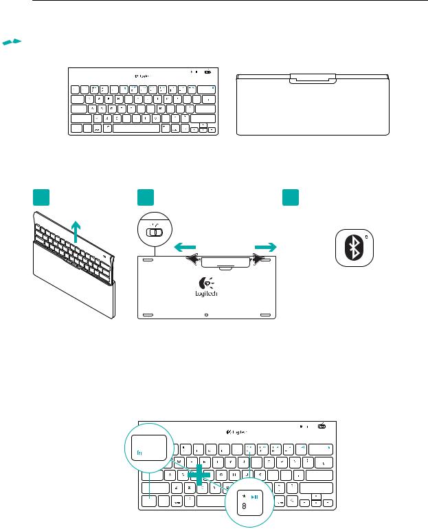 LOGITECH Tablet Keyboard User Manual