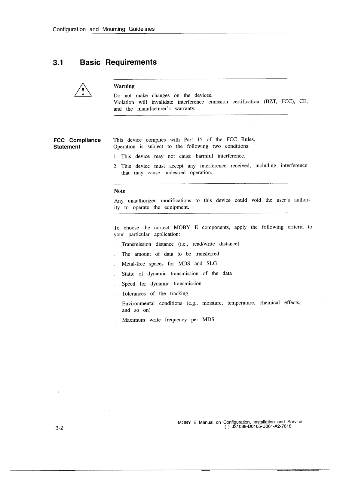 Siemens MOBYE XXX72 User Manual