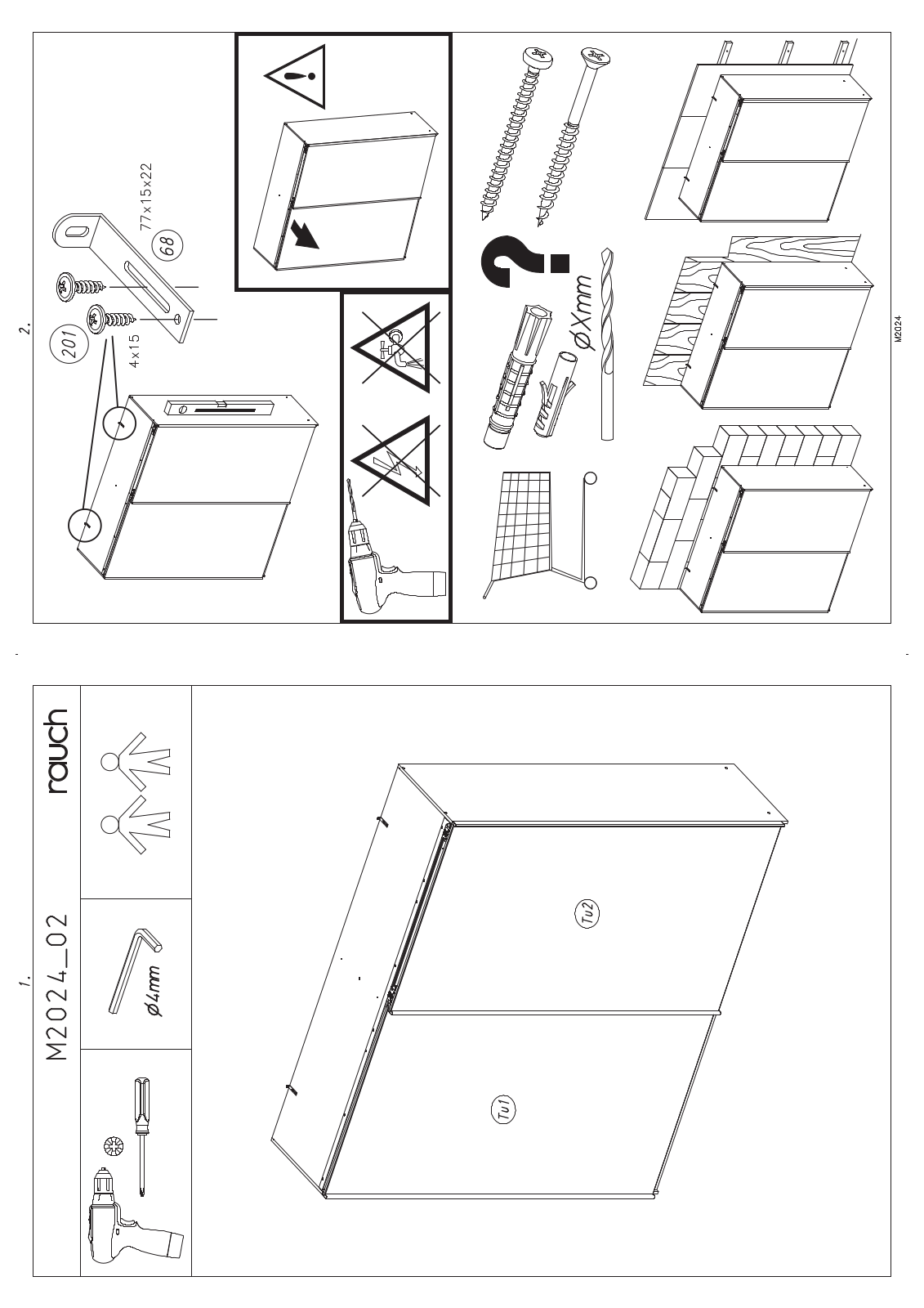 rauch M2024 Assembly instructions - ManualMachine.com