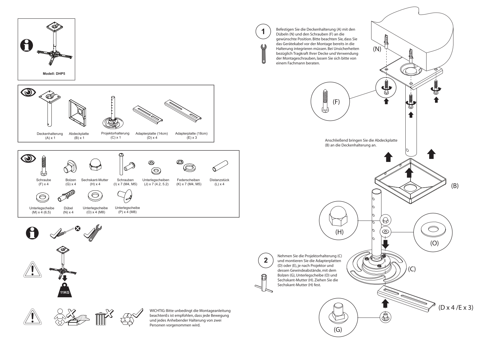 VCM Morgenthaler DHP5 User guide