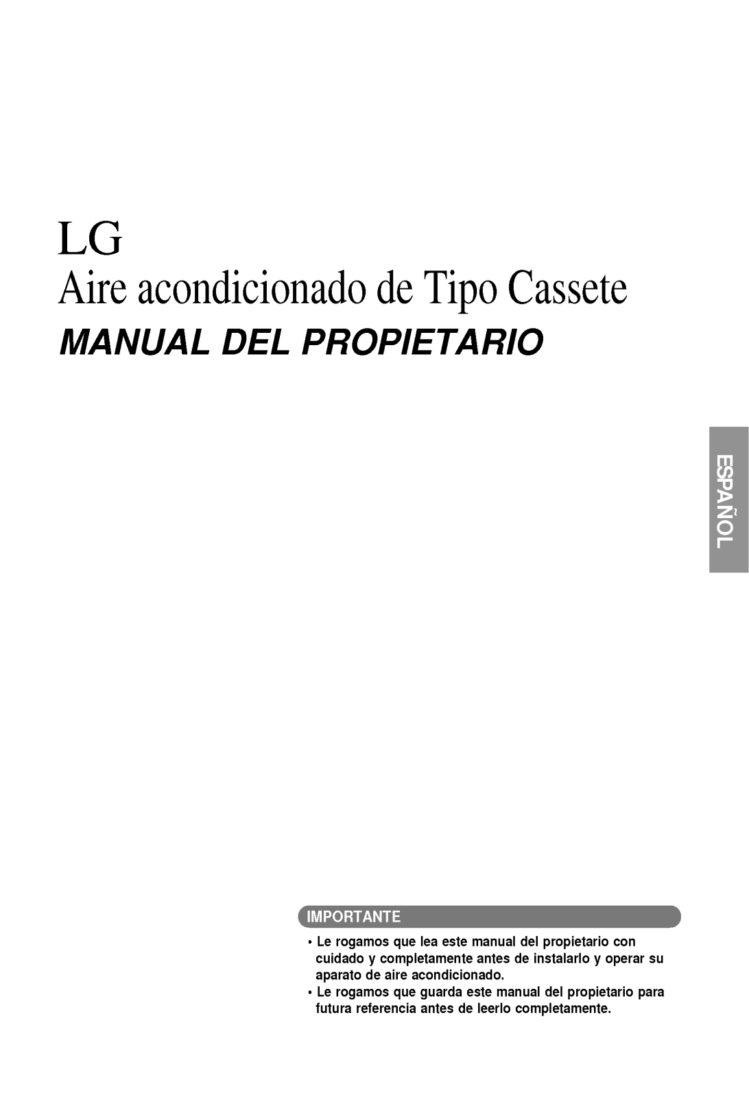 Lg UU60AR User Manual