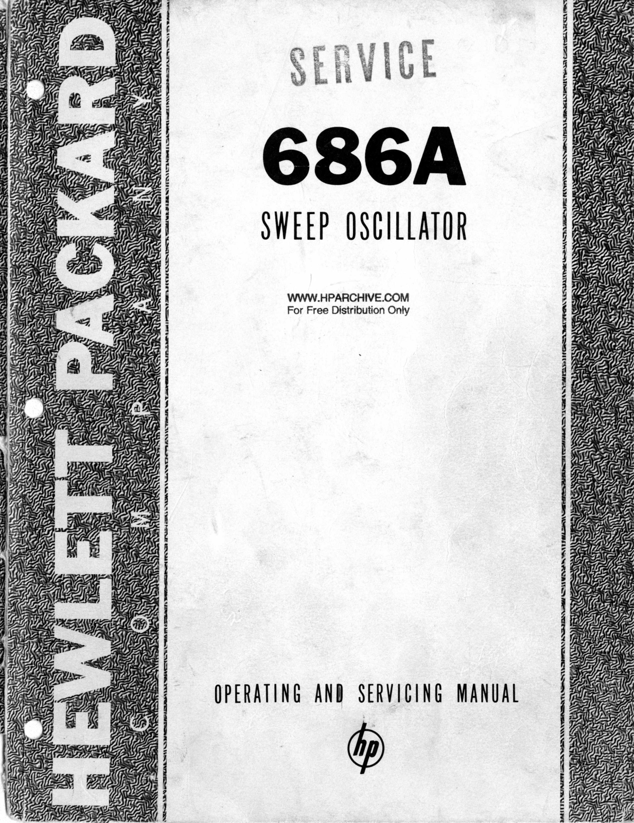 HP 686A Service manual