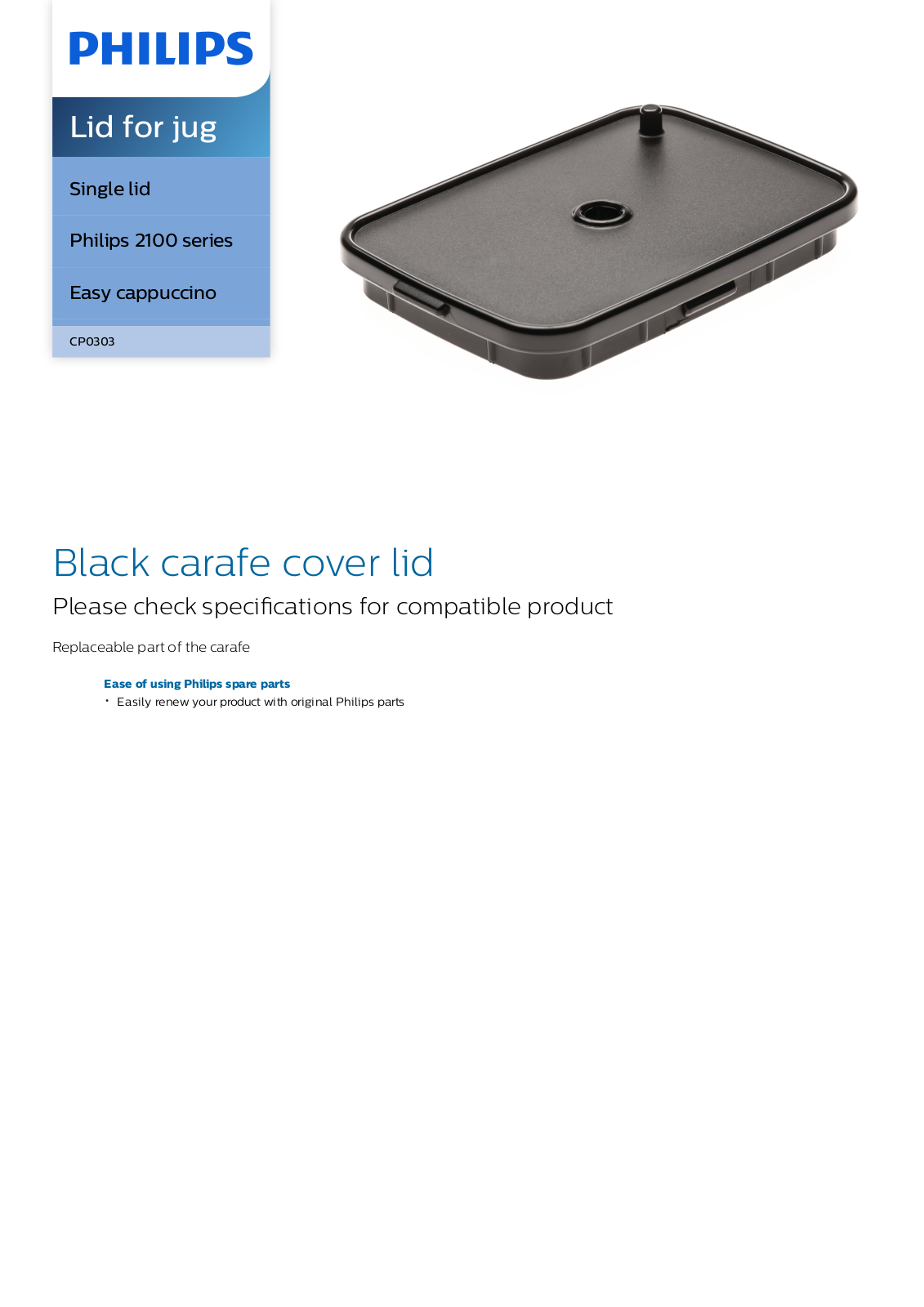 Philips CP0303/01 leaflet - ManualMachine.com