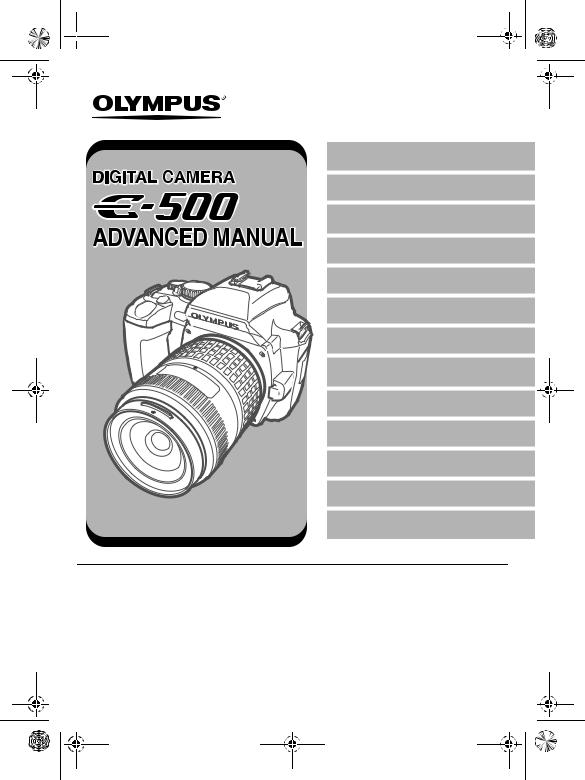 Olympus E-500 Advanced Manual