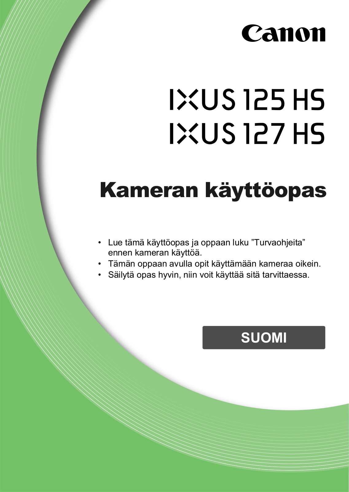 CANON IXUS 127 HS User Manual