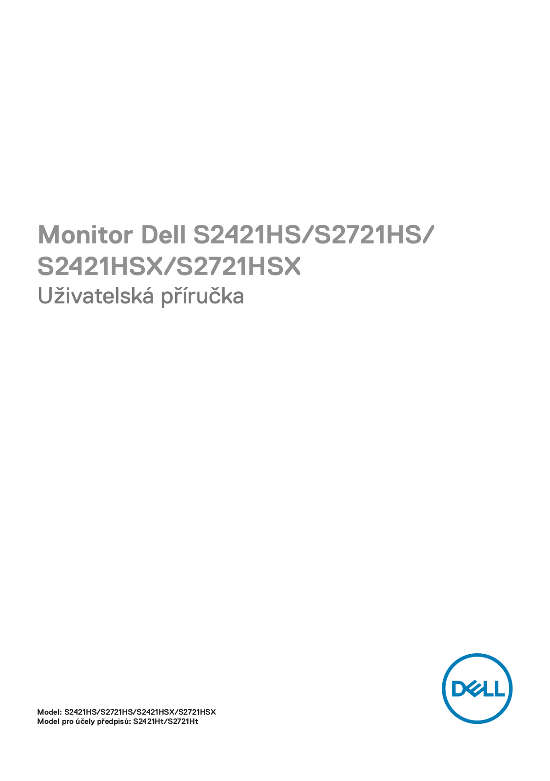 Dell S2421HS, S2721HS User Manual