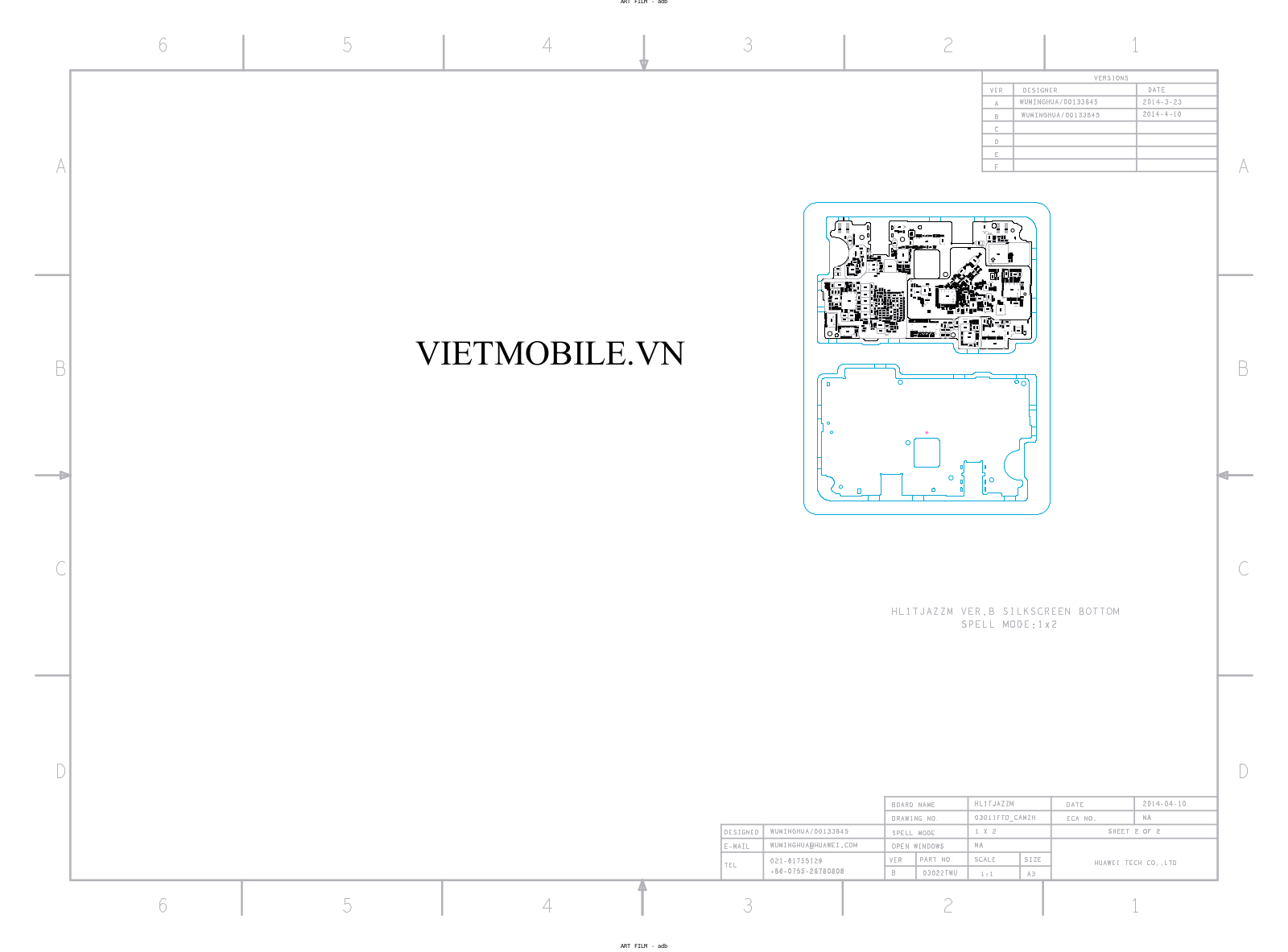 Huawei HL1TJAZZM Schematic - ManualMachine.com