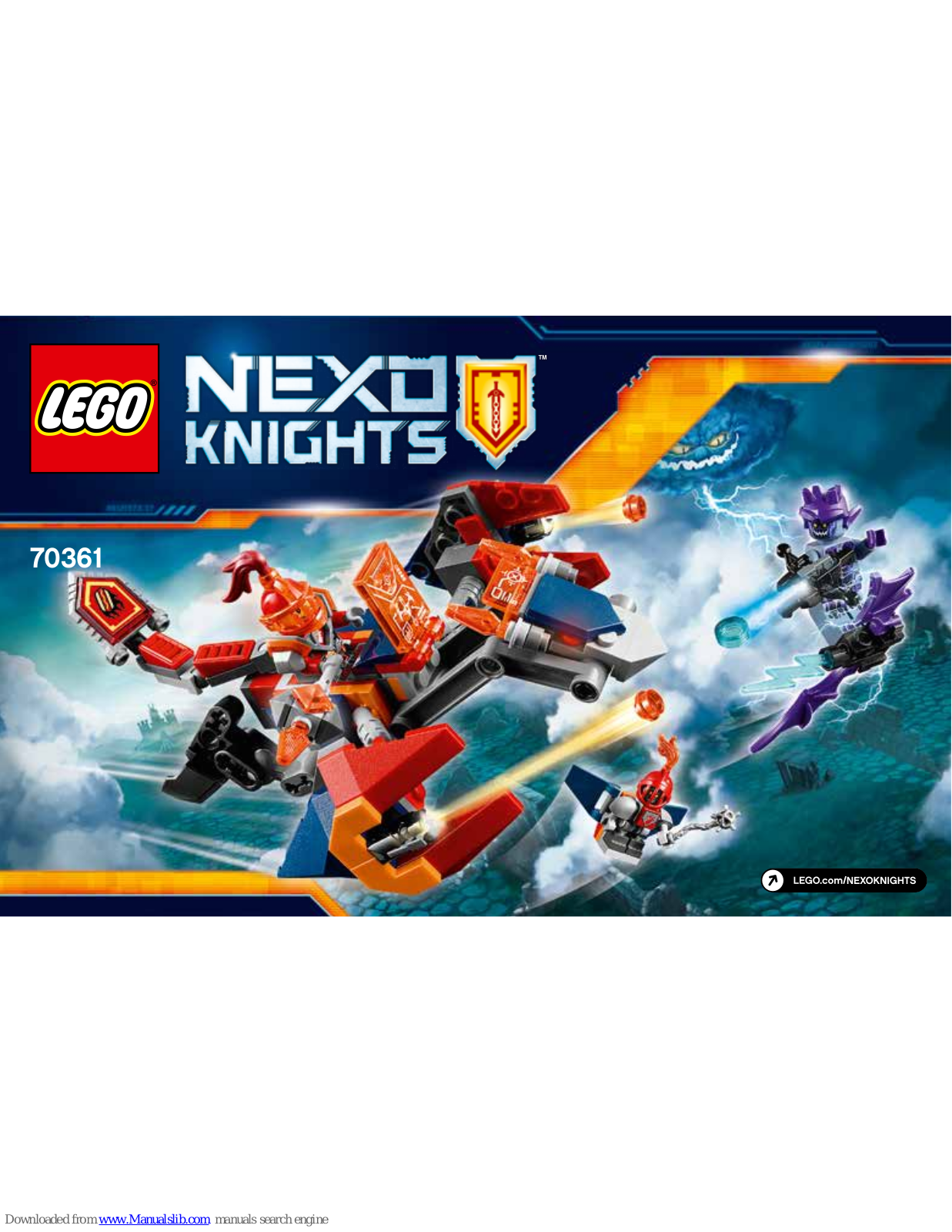 LEGO nexo knights 70361 Assembly Manual