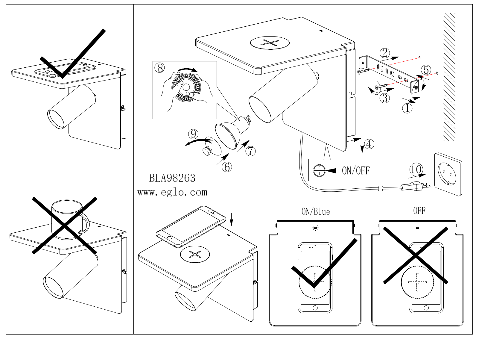 Eglo 98263 User manual