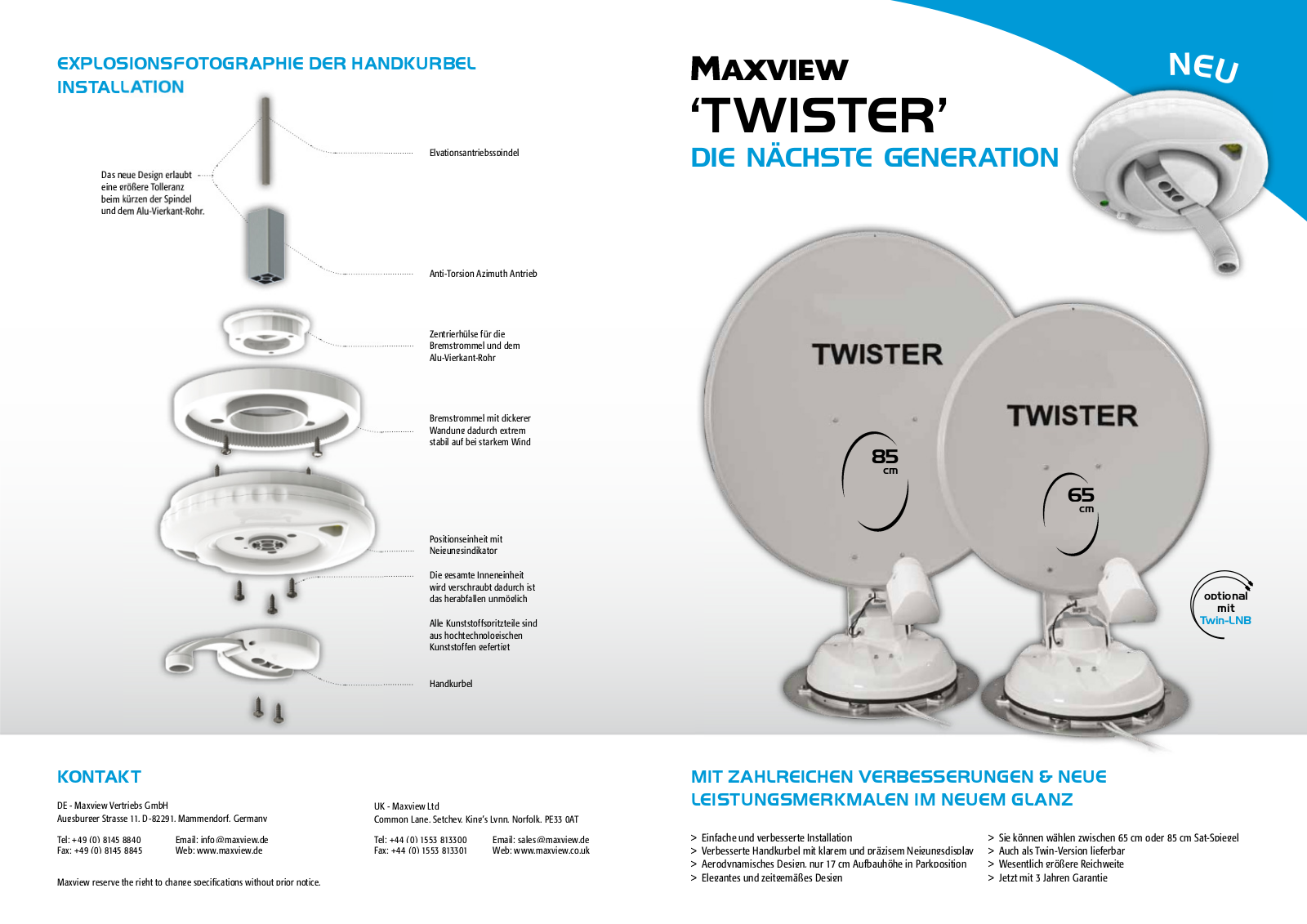 Maxview Twister User Manual