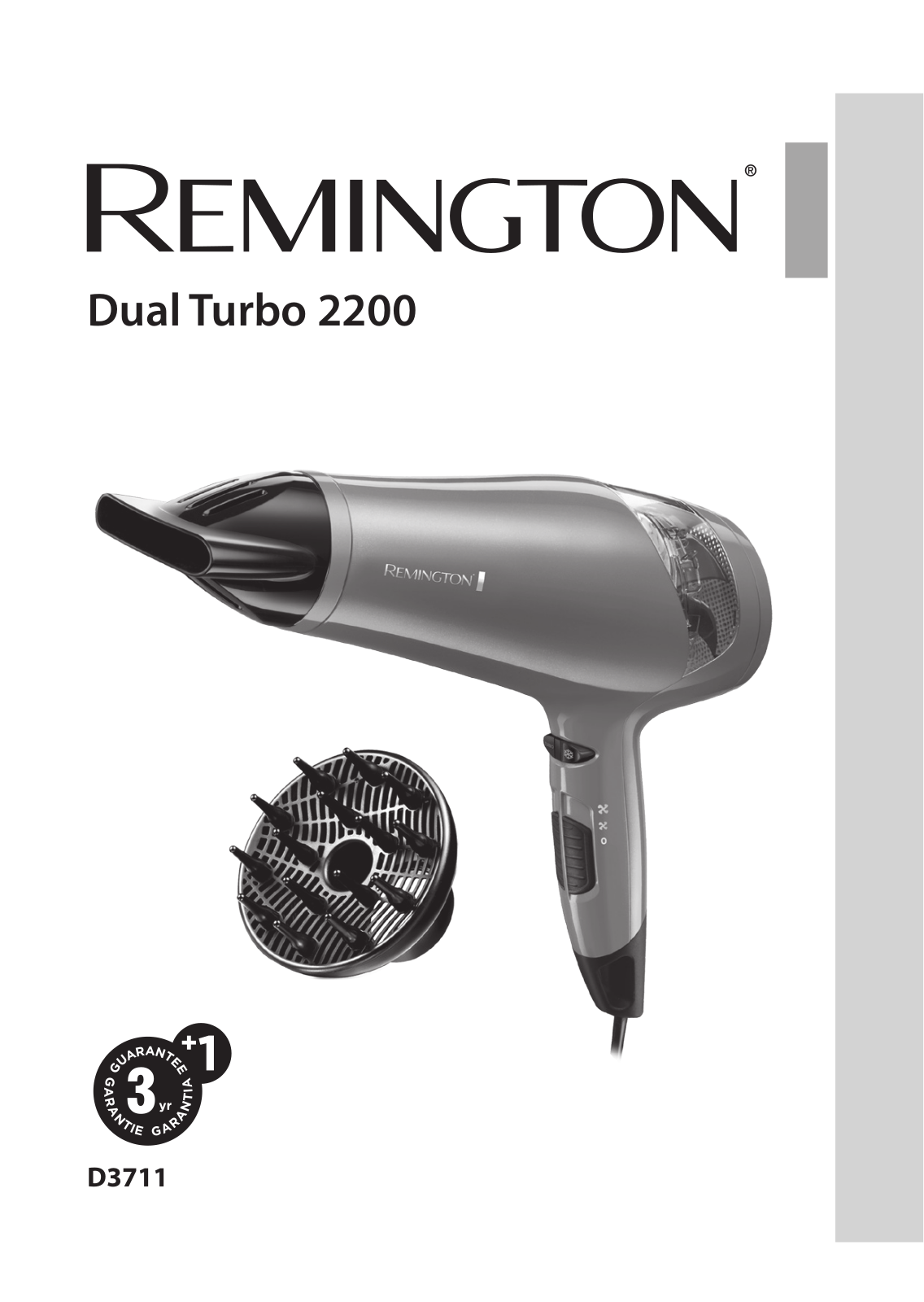 Remington D3711 User Manual