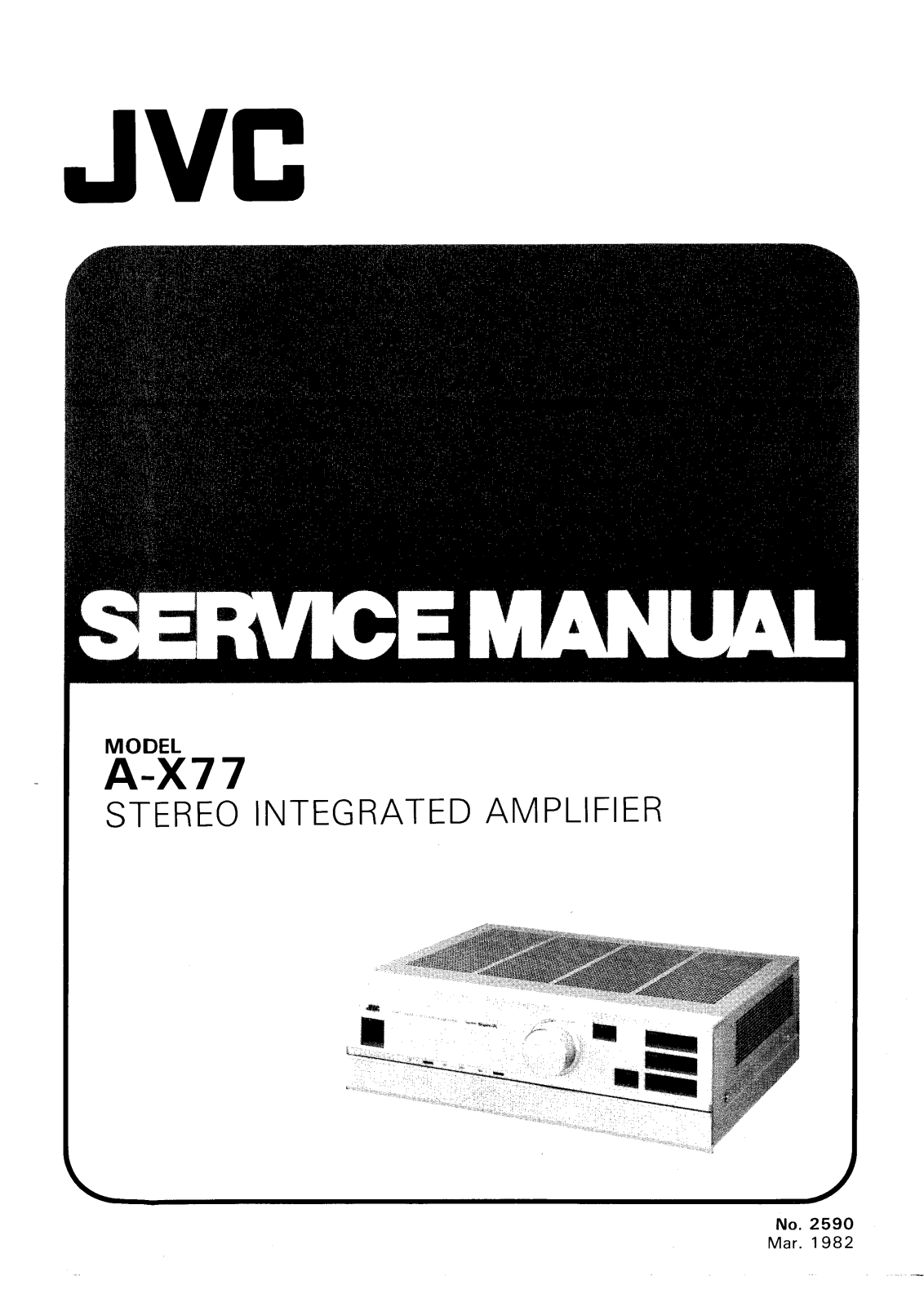 JVC AX-77 Service manual