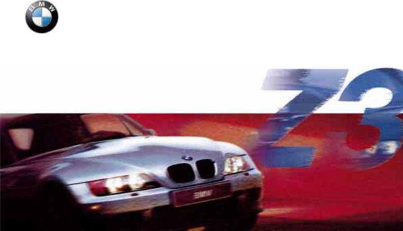BMW Z3 M, Z3 Owners Manual