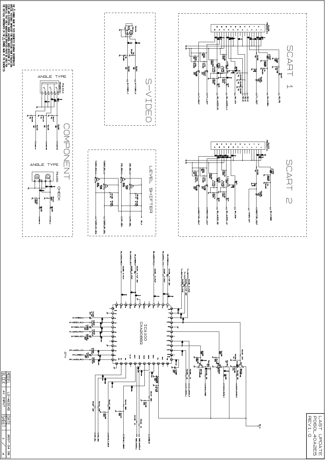 Challenger LC4701SB Schematic