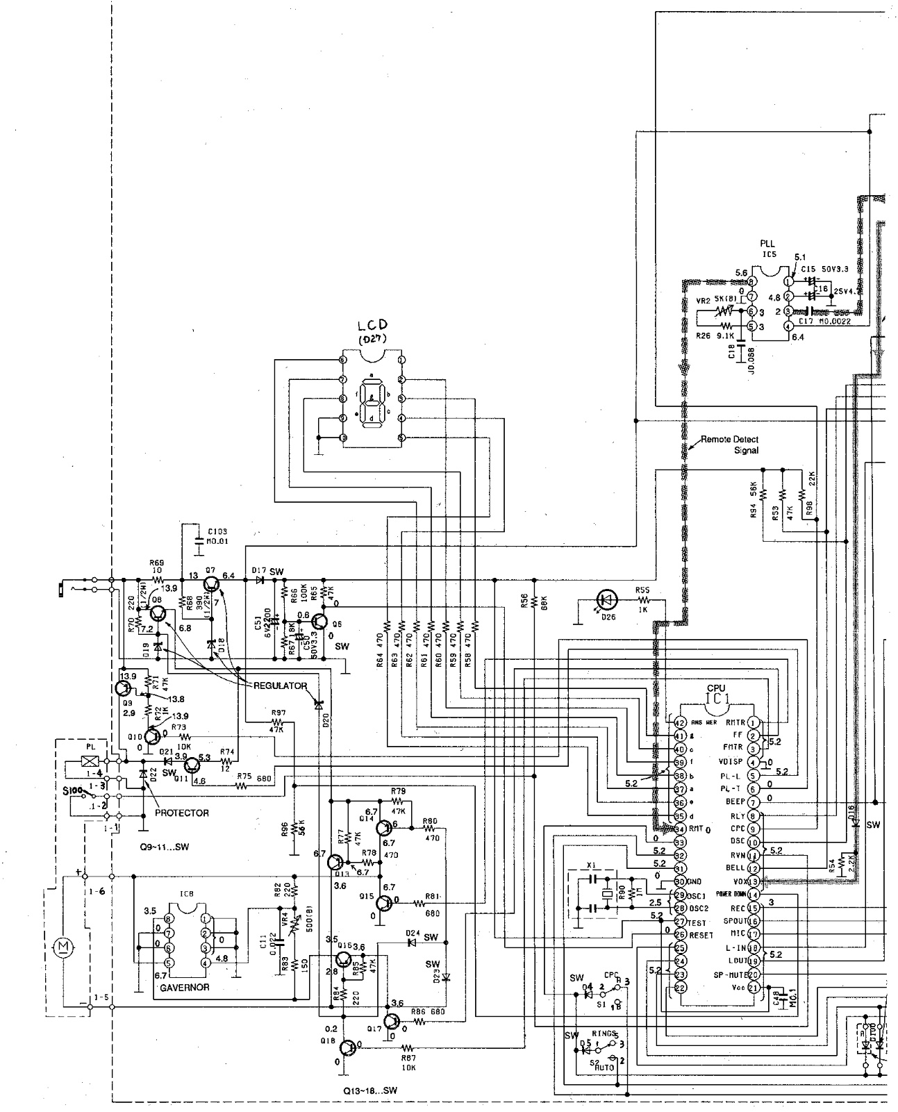 Panasonic T1000 Service Manual