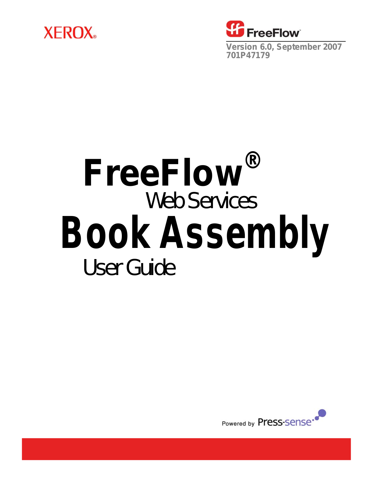 Xerox FreeFlow Web Services 6.0 Assembly Guide