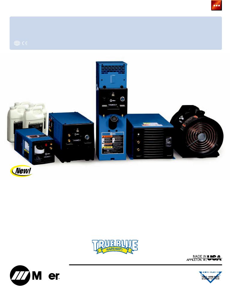 Miller Electric Coolmate V3, Coolmate 3.5, Coolmate 1, Coolmate 3, Coolmate 4 User Manual