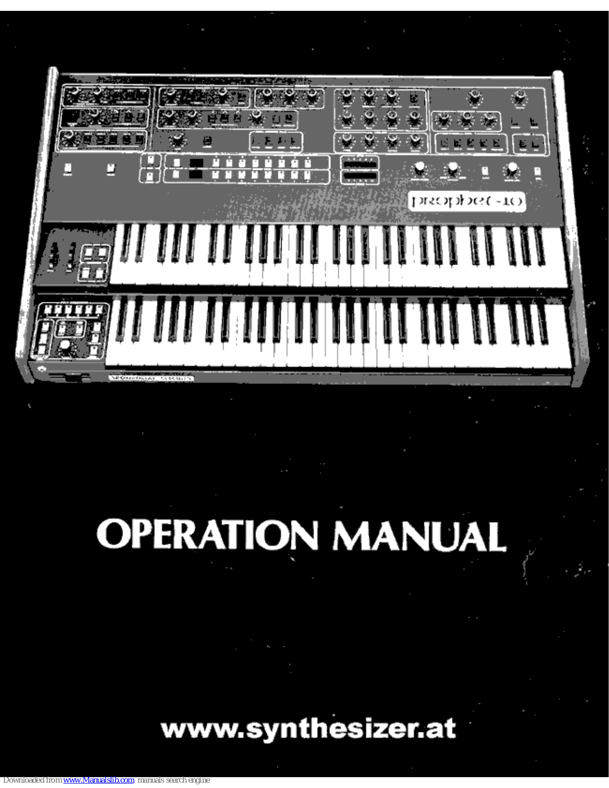 SequentialSystems prophet-10 Operation Manual - ManualMachine.com